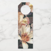 エメラルドアンティークヴィンテージウェディング ボトルネックタグ (裏面)