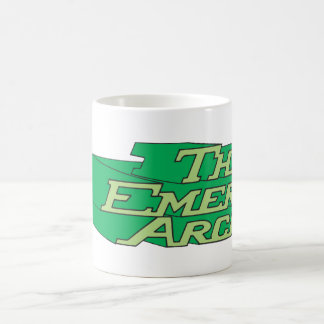 エメラルドアーチャーロゴ コーヒーマグカップ