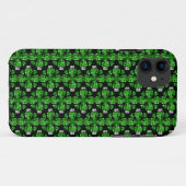 エメラルドアート、グリーン Case-Mate iPhoneケース (裏面(横))
