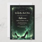 エメラルドウィケッドリーグッドタイムガールズハロウィンパーティー 招待状 (正面)