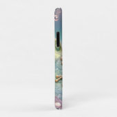 「エメラルドエッセンス:フラクタルアートのグリーンカエル」 Case-Mate iPhoneケース (裏面/右)