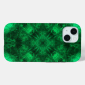 エメラルドエネルギーマンダラフラクタルアート Case-Mate iPhoneケース (裏面 (横))