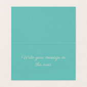 エメラルドエレガントグリーン大理石アートフェイク金ゴールドグリッター 名刺 (内部フラット)