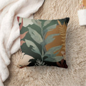 エメラルドエレガントグリーン秋水彩 クッション (ブランケット)