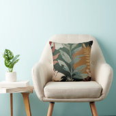 エメラルドエレガントグリーン秋水彩 クッション (椅子)