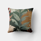 エメラルドエレガントグリーン秋水彩 クッション (裏面)