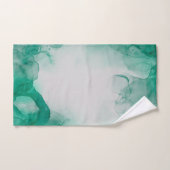 エメラルドエレガントグリーン バスタオルセット (ハンドタオル)