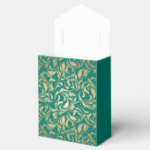 エメラルドエレガントグリーン&金ゴールド卒業 フェイバーボックス (オープン)