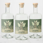 エメラルドエンチャントエリクサーの妖精 リキュールボトルラベル (ボトル)