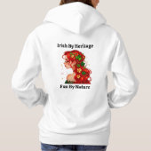 エメラルドエンチャントメント:セントパティの日カスタマイズ可能 パーカ (裏面)