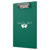 エメラルドカスタムグリーンクリップボード クリップボード (左)