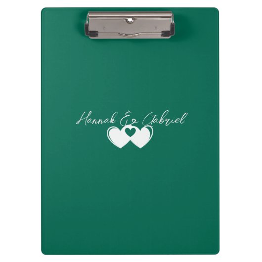 エメラルドカスタムグリーンクリップボード クリップボード (正面)