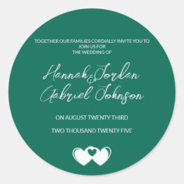 エメラルドカスタムグリーンステッカーの作成 ラウンドシール