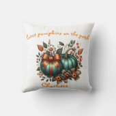 エメラルドカスタム秋パンプエレガントキンス、コケット弓 クッション (裏面)