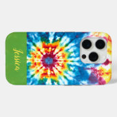 エメラルドカラータイモダン染料のTOUCH Case-Mate iPhoneケース (裏面 (横))