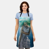 エメラルドカール – マーメイド水中ホバリング エプロン (着用した状態)