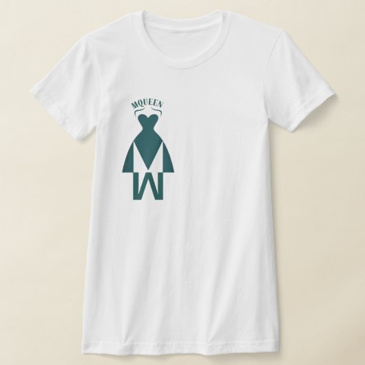 エメラルドガウンシルエット Tシャツ (レイダウン)