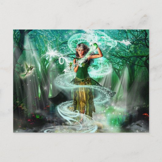 エメラルドガーディアン ポストカード (正面)