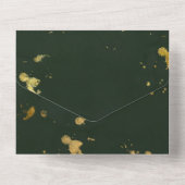 エメラルドキャニオン結婚バラズオールインワン招待状 オールインワン招待状 (裏面)