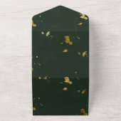 エメラルドキャニオン結婚バラズオールインワン招待状 オールインワン招待状 (外側)