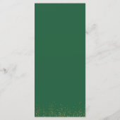 エメラルドキンセアニラフローラフェイクフォイル メニュー (裏面)