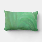 エメラルドクリームグリーン ランバークッション (裏面)