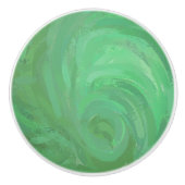 エメラルドクリーム セラミックノブ (正面)