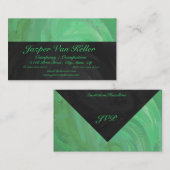 エメラルドクリーム 名刺 (正面/裏面)