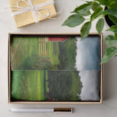 エメラルドグラスフィールドのアイディリック・ウィスコンシン赤いバーンズ 薄葉紙 (ギフト)