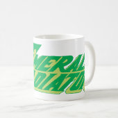 エメラルドグラディエーター コーヒーマグカップ (正面右)