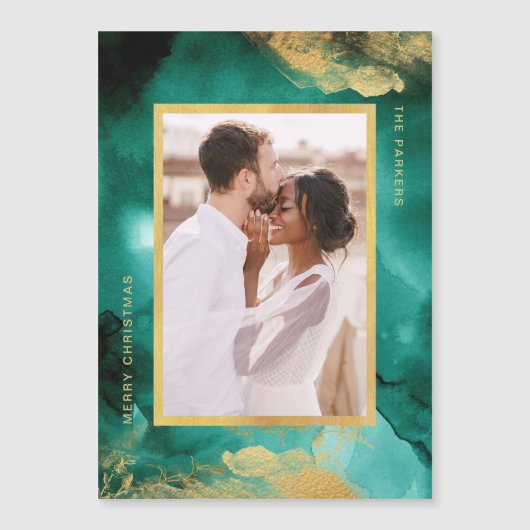 エメラルドグラマー | 水彩写真クリスマス (正面)