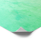 エメラルドグリーナリーウォーター魔法フローラ ポスター (角)