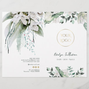 エメラルドグリーナリーサービスメニューパンフレット