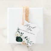 エメラルドグリーナリーユーカリプトゥスホワイトフローラ結婚ズ フェイバータグ (インサイチュ)