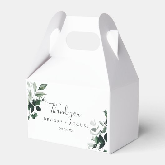 エメラルドグリーンありがとう フェイバーボックス (正面サイド)