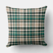 エメラルドグリーンとタンプライドのクリスマス クッション (裏面)