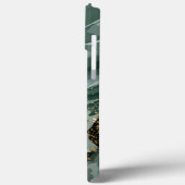 エメラルドグリーンと金ゴールド大理石、大理石背景 Case-Mate iPhoneケース (裏面 / 左)