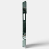エメラルドグリーンと金ゴールド大理石、大理石背景 Case-Mate iPhoneケース (裏面 / 右)