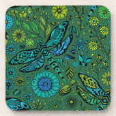 エメラルドグリーンのトンボを飛ぶ コースター (正面)
