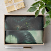 エメラルドグリーンの神秘的な沼の魔女エンチャント 薄葉紙 (ギフト)