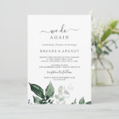 エメラルドグリーンの誓いの更新「私たちはもう一度」 招待状 (スタンド正面)