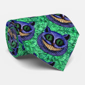 エメラルドグリーンの~のチェシャーCAT ネクタイ (ロール)