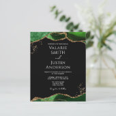 エメラルドグリーンアゲート結婚予算 (スタンド正面)