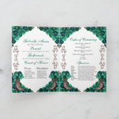 エメラルドグリーンウエスタンチャロキンセアニラプログラム 招待状 (内部)