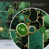 エメラルドグリーンウォールデコモダンールシックモザイク タイル