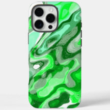 エメラルドグリーンカラフル抽象芸術マーブルリキッド文字