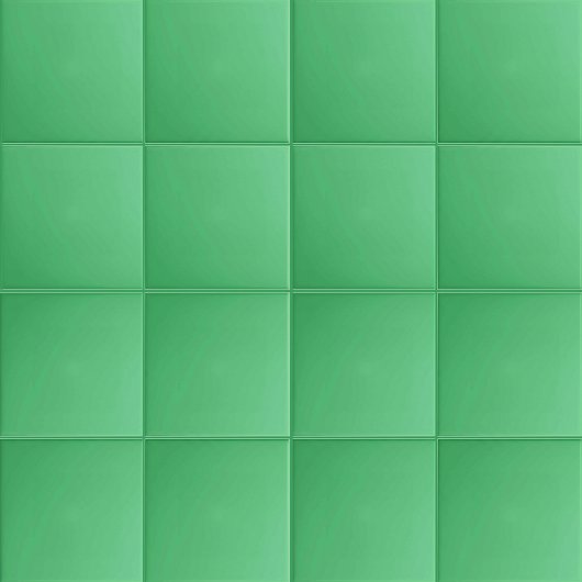 エメラルドグリーンキッチン又は浴室壁 | スクエア タイル