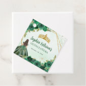 エメラルドグリーングラム金ゴールドフローラプリンセスティアラ フェイバータグ (インサイチュ)