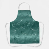 エメラルドグリーングリジー大理石 エプロン (正面)