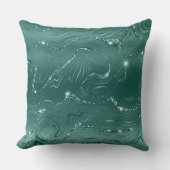 エメラルドグリーングリジー大理石 クッション (正面)